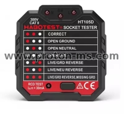 Тестер за електрически контакти с RCD HT105D