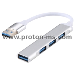 USB хъб 4 порта USB 3.0 S-TC-0135B/PC6053S