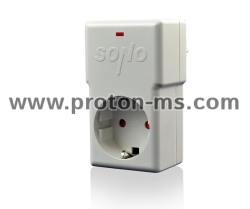 High and low voltage protection combined with lightning protection with automatic switch WP 230 W