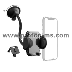 Hama &quot;Multi&quot; 2in1 Car Mobile Phone Holder Kit for Grating / Windscreen, 360-degr
