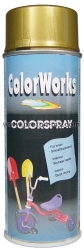Color Works Paint Spray, Gold Mat 