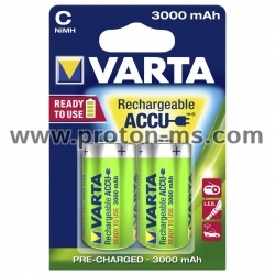 Акумулаторна батерия VARTA POWER ACCU, C, R14, 3000mAh, 1бр.