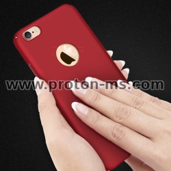 Луксозен Твърд Кейс за iPhone 7 / 7S Luxury Phone Case Ultra Thin Slim Cover, Червен