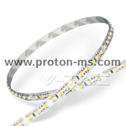 LED Лента 3528 - 60LED бяла светлина, невлагозащитена 1m 6400K