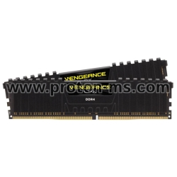Memory Corsair Vengeance LPX, 32GB (2x16GB) DDR4 DRAM, 2600MHz, CL18, CMK32GX4M2D3600C18