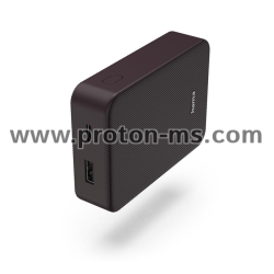 Hama "Colour 10" Power Pack, 10000 mAh, 2 Outputs: USB-C, USB-A, plum