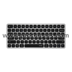 Huion HB186S Bluetooth 5.1 Wireless Keyboard