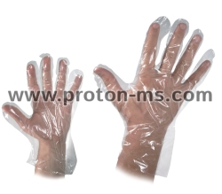Ръкавици за еднократна употреба, размер 26 x 29 см., 100 бр.