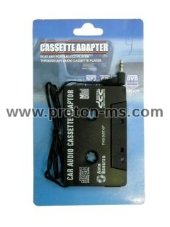 Универсален адаптер за автомобилен касетофон, Адаптер външно устройство / касетофон