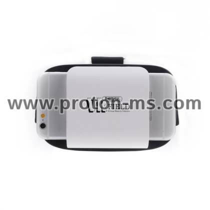 Очила за виртуална реалност, Remax Field VR RT-VM02, Мини, Бял