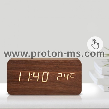 Luxury Digital Wooden Clock