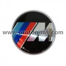 Емблема M Power BMW, 7.3 x 7.3