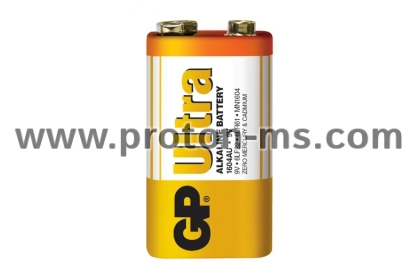 GP Alkaline battery 6LF22 ULTRA 9V 1 pc shrink