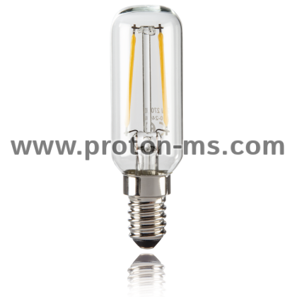 Xavax LED Filament, E14, 470 lm Replaces 40W, Tube Bulb, Refrigerators/Extractor Hoods