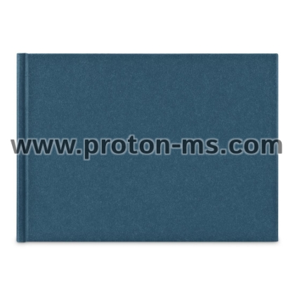 Hama "Wrinkled" Bookbound Album, 24x17 cm, 36 White Pages, blue