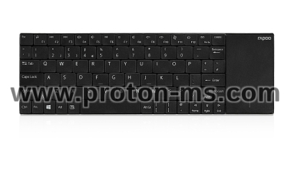 Безжична клавиатура RAPOO E2710, Мултимедийна, 16179