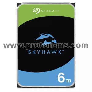 Хард диск SEAGATE SkyHawk ST6000VX009, 6TB, 256MB Cache, SATA 6.0Gb/s