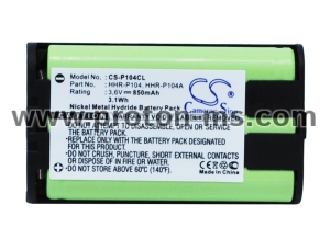 Батерия за телефон 3.6V NiMH 850mAh HHR-P104 Panasonic KX-TG5452M Cameron Sino