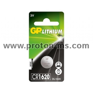  Литиева бутонна батерия GP CR-1620 3V 1бр. GP 