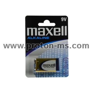 Алкална батерия MAXELL 6LF22 /6LR61/ /9V/ 1 бр.
