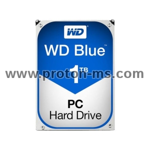 ХАРД ДИСК WD BLUE, 1TB, 7200RPM, 64MB, SATA 3