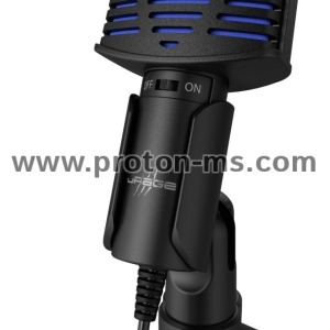 Настолен микрофон uRage Stream 100, USB, Черен