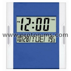 LCD електронен часовник за стена и бюро Kenko KК-5886