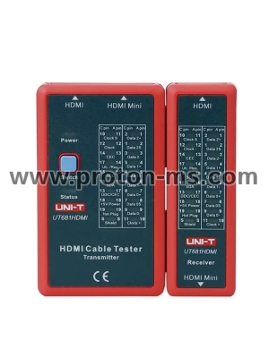 HDMI тестер UNI-T UT681, Тестер за проводници UNI-T UT681L RJ45 и RJ11