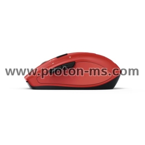 Безжична оптична мишка HAMA Milano, USB, 2400dpi, 2.4GHz RF, Червен