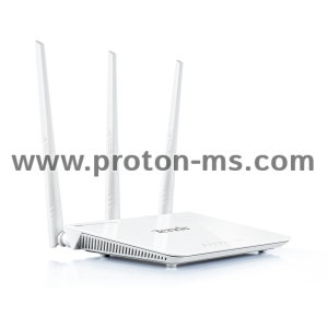 Wireless router. Model: Tenda F3, 300Mbp/s