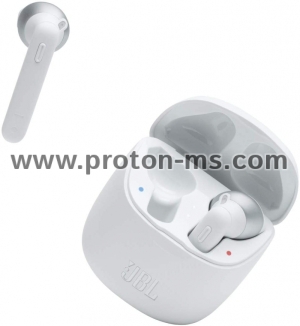 Bluetooth слушалки JBLT225TWS GHOST OR, GHOST BK, PINK, GRY, GLD, BLU, WH, BK