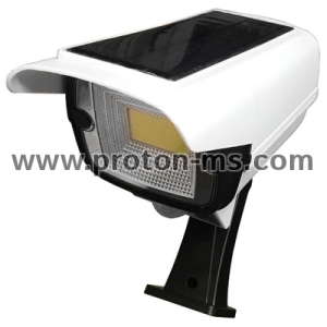 Светодиодна, LED Соларна Лампа тип Камера с дистанционно, COB LED
