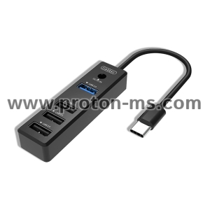 USB хъб Earldom ET-HUB08, Type-C, 4 Порта