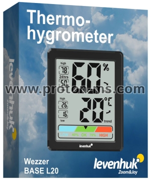 Термохигрометър Levenhuk Wezzer BASE L20 