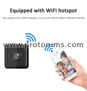 360 Wireless Home Security Camera 720P HD Surveillance IP System with Two-Way Audio, Night Vision, Motion Detection Alert for Baby and Pet with iOS, Android App