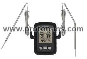 Thermometer probe for food production