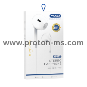 Earphones HAMA Basic 137437, Microphone, In-Ear, Blue