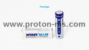 Акумулаторна батерия LiIon  AA R6  1,5V 2000mAh  XTAR