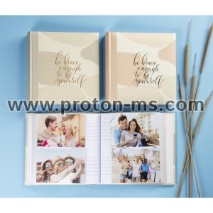 Hama "Brave" Memo Album for 200 Photos with a Size of 10x15 cm, beige