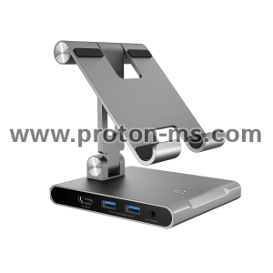 j5create Multi-Angle Stand with Docking Station for iPad Pro