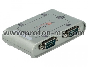 Адаптер DeLock, USB 2.0 - 4 x RS-232