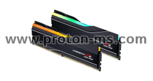 Memory G.SKILL Trident Z5 Neo RGB Black 32GB(2x16GB) DDR5 6000MHz CL30 F5-6000J3038F16GX2-TZ5NR AMD EXPO