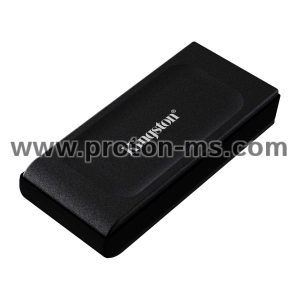 External SSD Kingston XS1000, 2TB, USB 3.2 Gen2 Type-C, Black