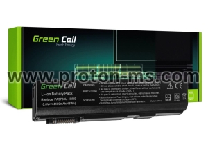 Laptop Battery for Toshiba DynaBook Satellite L35 L40 L45 K40 B550 Tecra M11 A11 S11 S500 PA3787 PA3786 10.8V 4400 mAh GREEN CELL