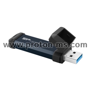 Външен SSD Silicon Power MS60 Blue, 1TB