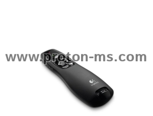 Wireless Presenter Logitech R400, Black