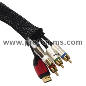 Hama Flexible Fabric Cable Conduit, Universal, 20 - 40 mm, 220995