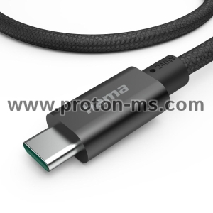 Кабел за зареждане Hama, USB-C - USB-C, 240 W, USB 3.2 Gen1, 201702