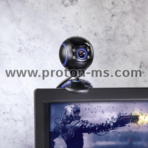 Уеб камера HAMA uRage Rec 200 HD, 720p, микрофон, Черна