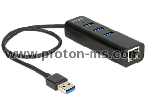 USB Hub, 4 ports, DELOCK-62653